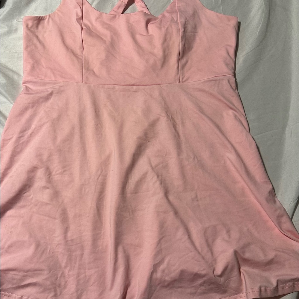 Pink Athletic Dress